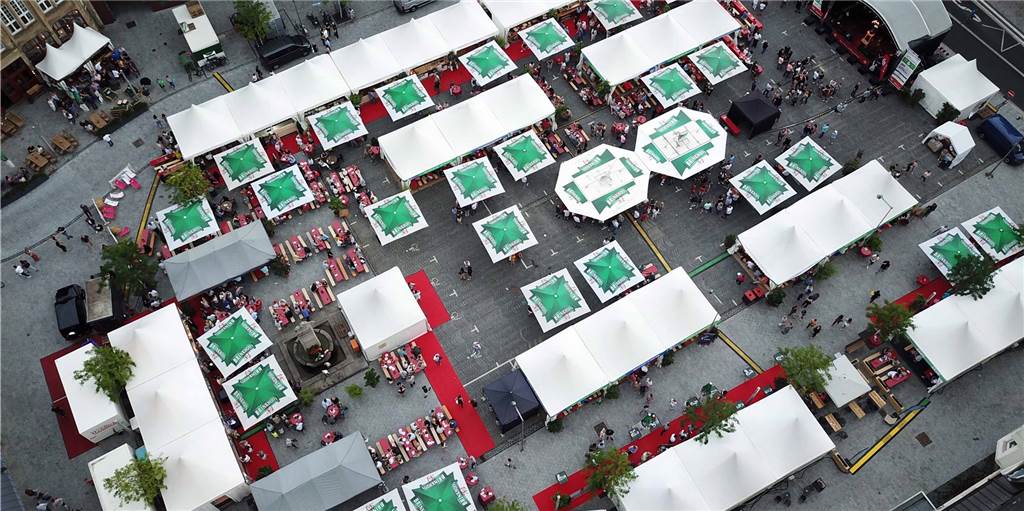Castrop kocht über 2019 hat begonnen - Wir haben die ersten Bilder vom Marktplatz Castrop kocht über 2019 hat begonnen - Wir haben die ersten Bilder vom Marktplatz
