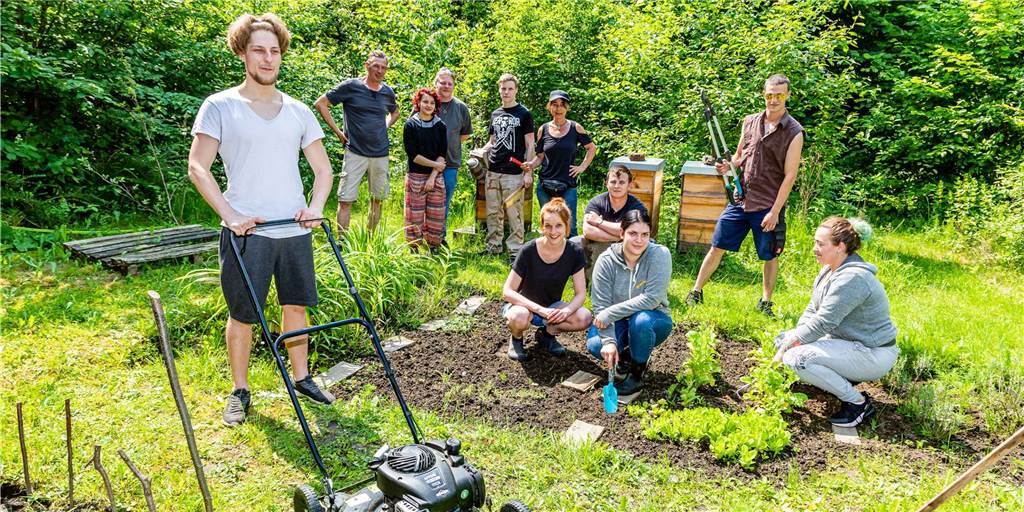 Versteckter Garten in Hörde lässt junge Erwachsene positiver in die Zukunft blicken Versteckter Garten in Hörde lässt junge Erwachsene positiver in die Zukunft blicken