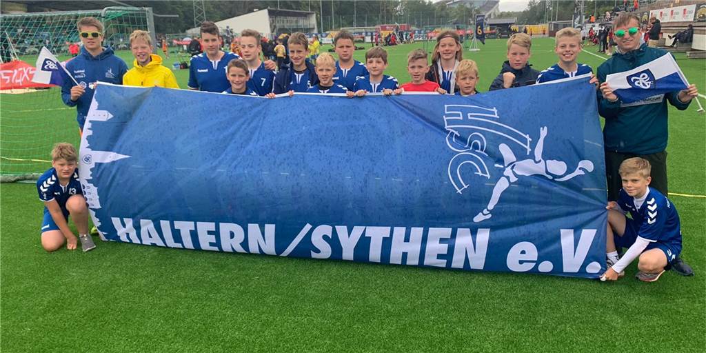 20.000 Teilnehmer, über 1300 Teams und die D-Jugend des HSC Haltern-Sythen ist mittendrin 20.000 Teilnehmer, über 1300 Teams und die D-Jugend des HSC Haltern-Sythen ist mittendrin