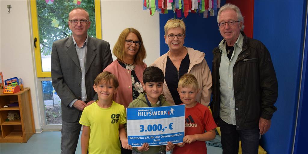 Neue Möbel für Kinder: Lensing-Media-Hilfswerk spendet 3000 Euro an den Verein Ganz Selm