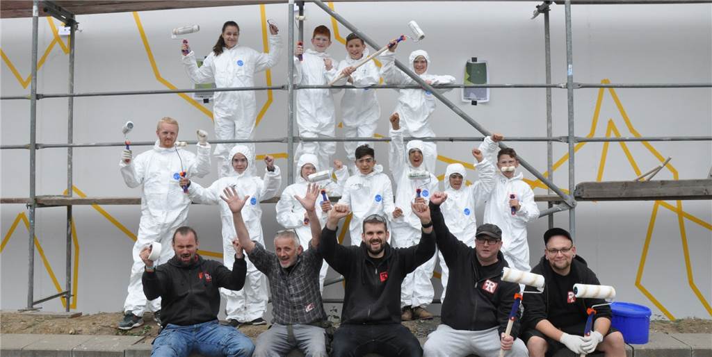 Wie Schwerter Jugendliche ein Kunstprojekt an der Rohrmeisterei in Eigenregie umsetzen Wie Schwerter Jugendliche ein Kunstprojekt an der Rohrmeisterei in Eigenregie umsetzen
