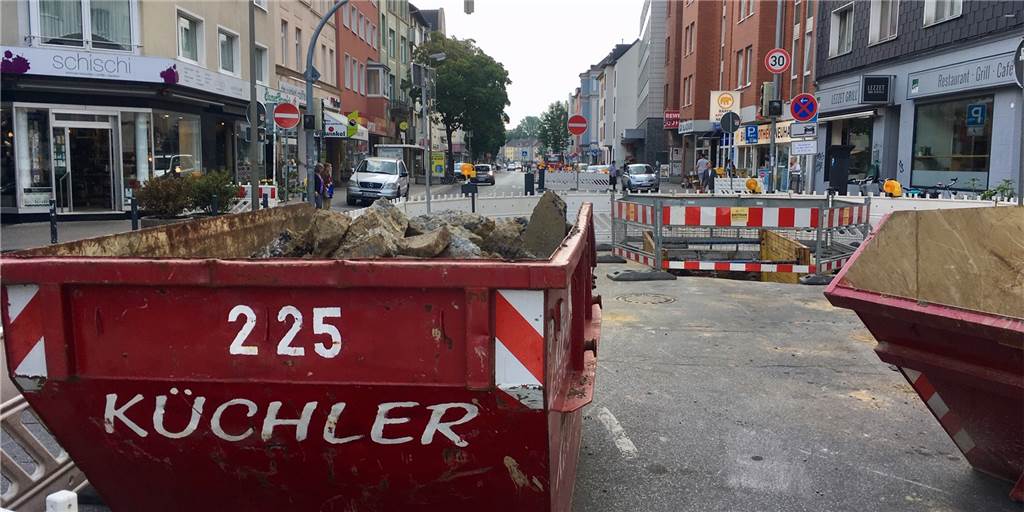 Was bei der Vorbereitung der Baustelle in der Saarlandstraße schiefgelaufen ist Was bei der Vorbereitung der Baustelle in der Saarlandstraße schiefgelaufen ist