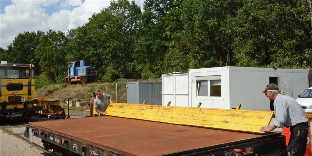 Die Weichen für das Überleben der Hafenbahn in Dorsten sind gestellt Die Weichen für das Überleben der Hafenbahn in Dorsten sind gestellt