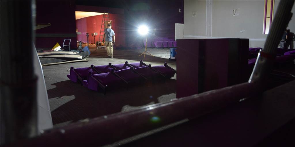 Viele Fotos: So laufen die Umbauarbeiten im Werner Kino Viele Fotos: So laufen die Umbauarbeiten im Werner Kino
