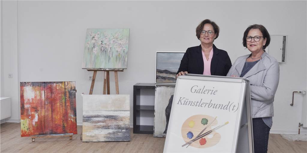 Neue Galerie an der Nordkirchener Schloßstraße: Künstlerbund(t) zieht um Neue Galerie an der Nordkirchener Schloßstraße: Künstlerbund(t) zieht um
