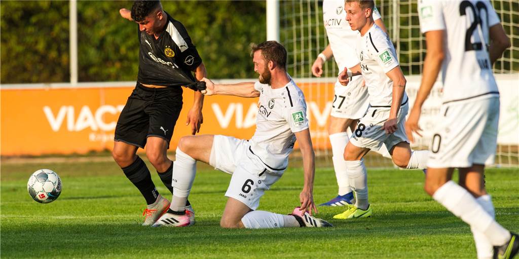 Der Spieltagskommentar: Das Spielglück ist gegen den BVB auf der Seite des TuS Haltern Der Spieltagskommentar: Das Spielglück ist gegen den BVB auf der Seite des TuS Haltern