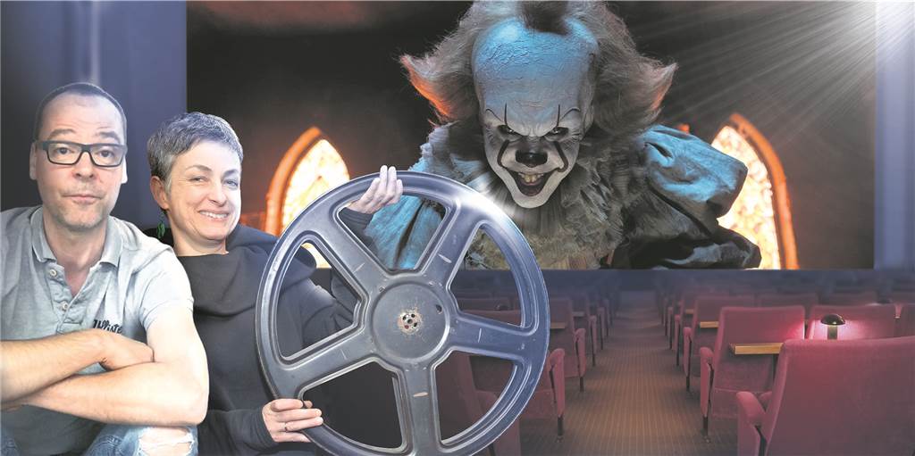 „ES wird blutig und schräg“: So schneidet der Horrorclown in Wagners Kinovorschau ab
