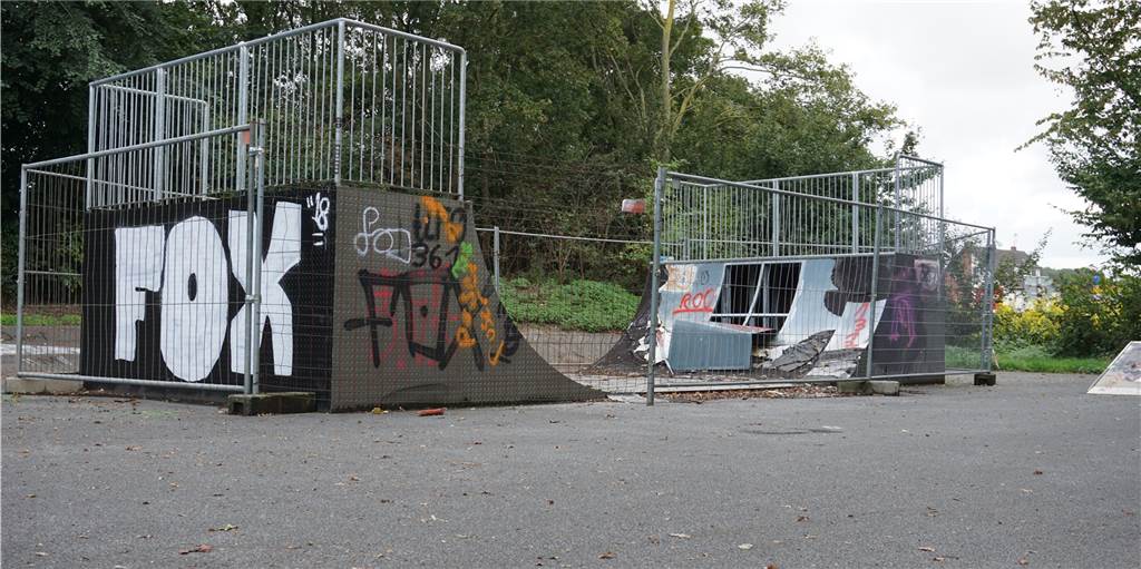 Wie es mit der Skateranlage an der Loewenfeldstraße weitergehen soll Wie es mit der Skateranlage an der Loewenfeldstraße weitergehen soll