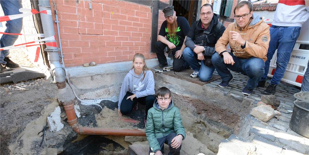Darum haben Schüler des Selmer Gymnasiums an der Borker Synagoge gegraben Darum haben Schüler des Selmer Gymnasiums an der Borker Synagoge gegraben