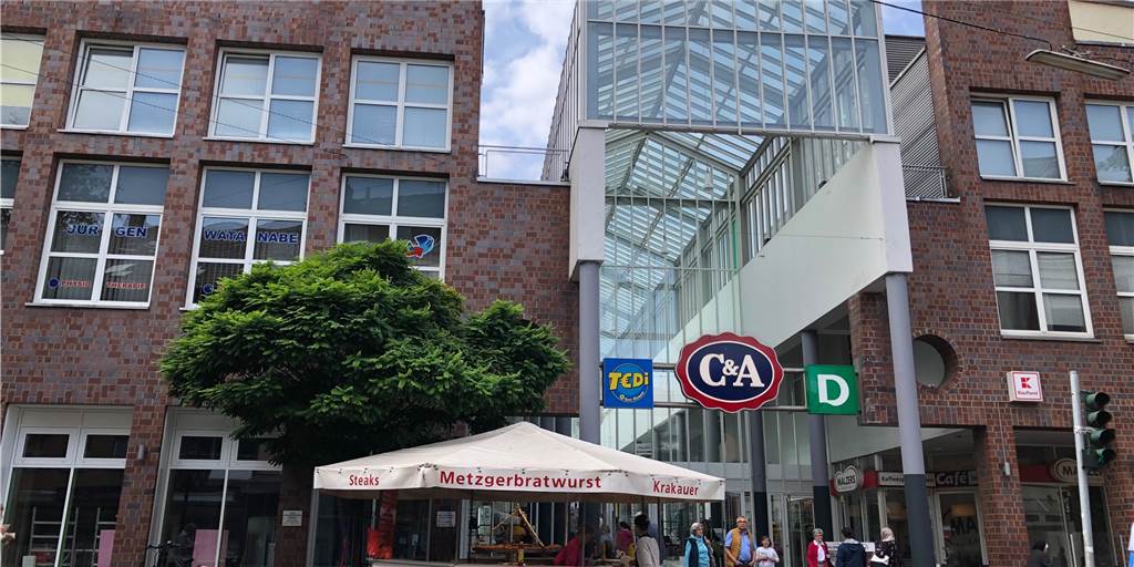 Ein Markenzeichen verschwindet vom Einkaufszentrum am Widumer Platz Ein Markenzeichen verschwindet vom Einkaufszentrum am Widumer Platz