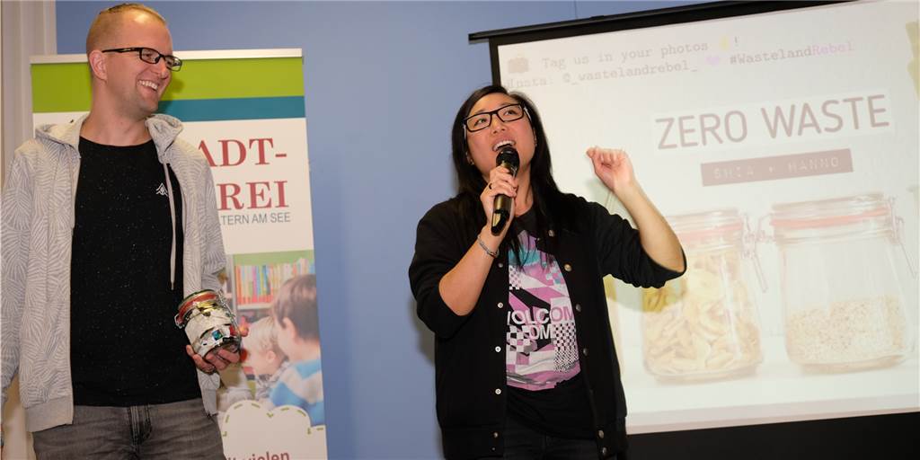 Zero-Waste-Bloggerin Shia Su und ihr Leben ohne Müll - Vortrag in Haltern Zero-Waste-Bloggerin Shia Su und ihr Leben ohne Müll - Vortrag in Haltern
