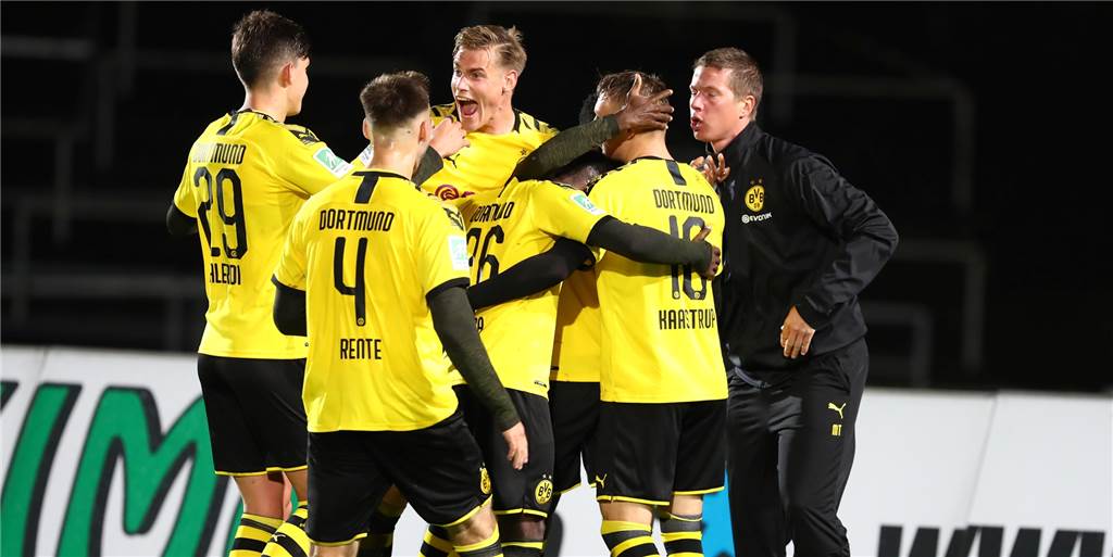 Dank Matchglück und Cleverness: Dortmunds U23 gibt gegen RWO die passende Antwort Dank Matchglück und Cleverness: Dortmunds U23 gibt gegen RWO die passende Antwort