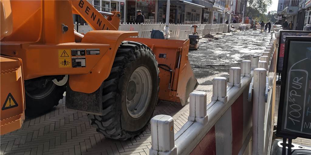 Baustellenlärm macht Geschäftsleuten in der Dorstener Altstadt das Leben schwer Baustellenlärm macht Geschäftsleuten in der Dorstener Altstadt das Leben schwer