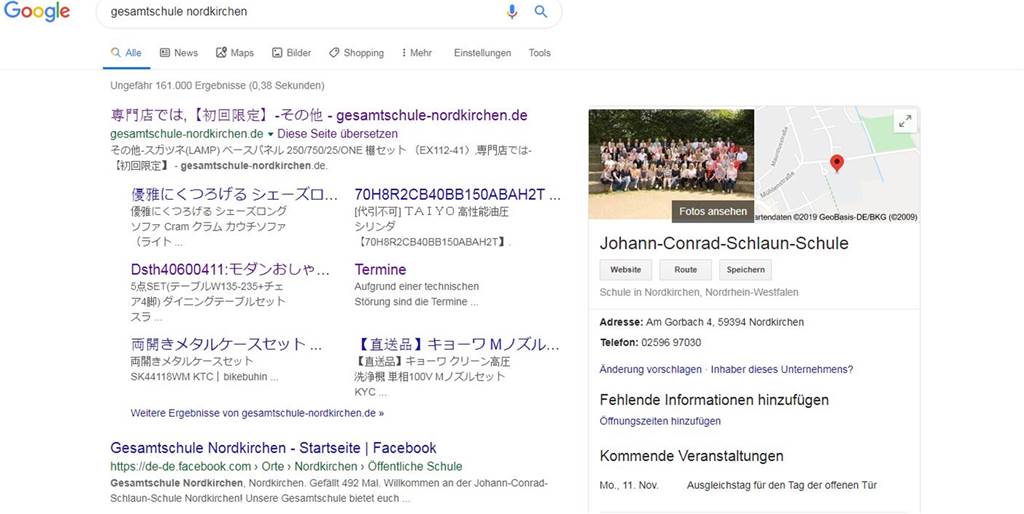 Hacker-Angriff auf Gesamtschule: Internetseite der Johann-Conrad-Schlaun Schule lahmgelegt Hacker-Angriff auf Gesamtschule: Internetseite der Johann-Conrad-Schlaun Schule lahmgelegt