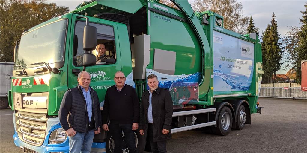 Dieser Lkw fährt bald mit Wasserstoff durch die Region Dieser Lkw fährt bald mit Wasserstoff durch die Region