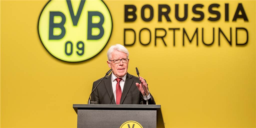 BVB-Präsident Dr. Reinhard Rauball mit deutlicher Forderung vor der Mitgliederversammlung BVB-Präsident Dr. Reinhard Rauball mit deutlicher Forderung vor der Mitgliederversammlung