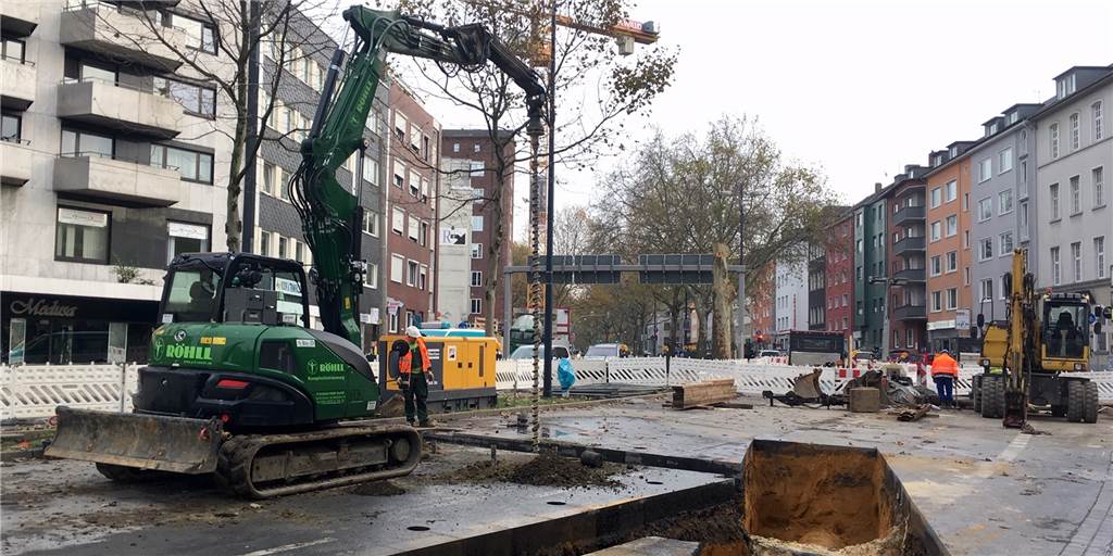 Sondierungen verzögern sich: Sperrungen am Wall bleiben Dortmund noch länger erhalten Sondierungen verzögern sich: Sperrungen am Wall bleiben Dortmund noch länger erhalten