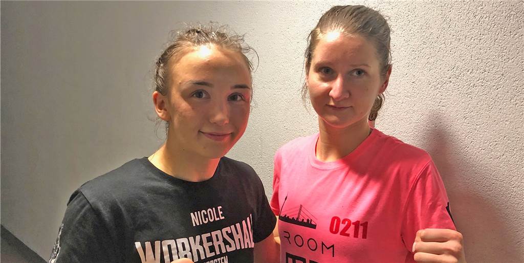 Dorstener Fight Night bot auch einen Kampf im Kabinentrakt