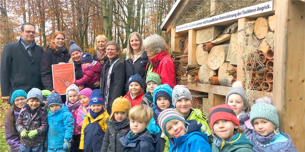 So gewannen die Kitas Holzwurm und Waldwurm einen Klimaschutzpreis So gewannen die Kitas Holzwurm und Waldwurm einen Klimaschutzpreis
