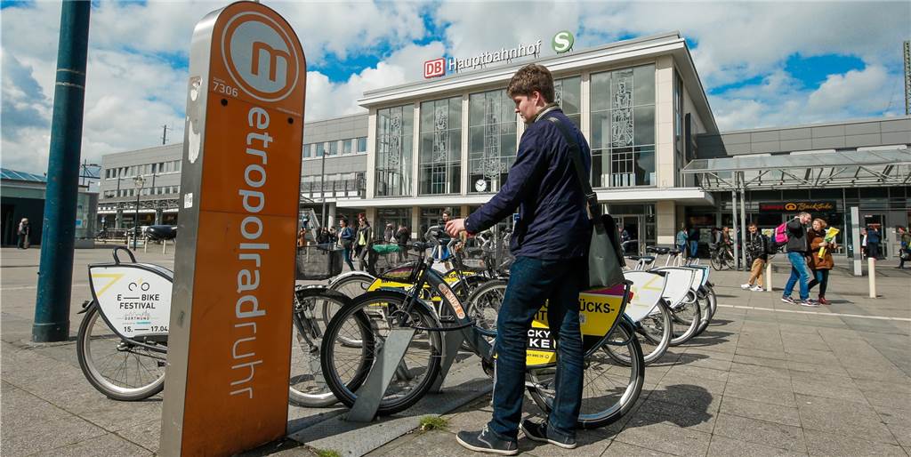 Metropolradruhr will freie Abstellzonen in Dortmund - Irritationen bei neuen Rädern Metropolradruhr will freie Abstellzonen in Dortmund - Irritationen bei neuen Rädern