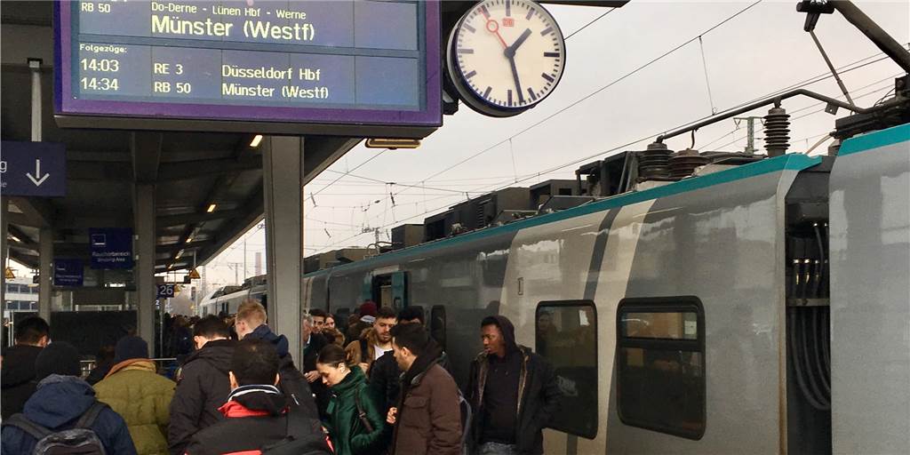 EU-Geld könnte den Ausbau der Bahnstrecke Dortmund-Münster beschleunigen EU-Geld könnte den Ausbau der Bahnstrecke Dortmund-Münster beschleunigen