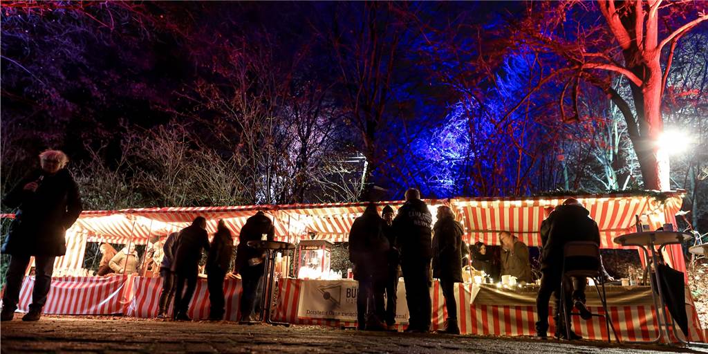 Verregneter Start für den Adventszauber im Bürgerpark - und das ist am Wochenende geplant Verregneter Start für den Adventszauber im Bürgerpark - und das ist am Wochenende geplant