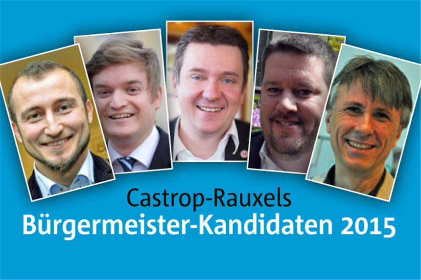 10 Fragen an Castrop-Rauxels Kandidaten 10 Fragen an Castrop-Rauxels Kandidaten