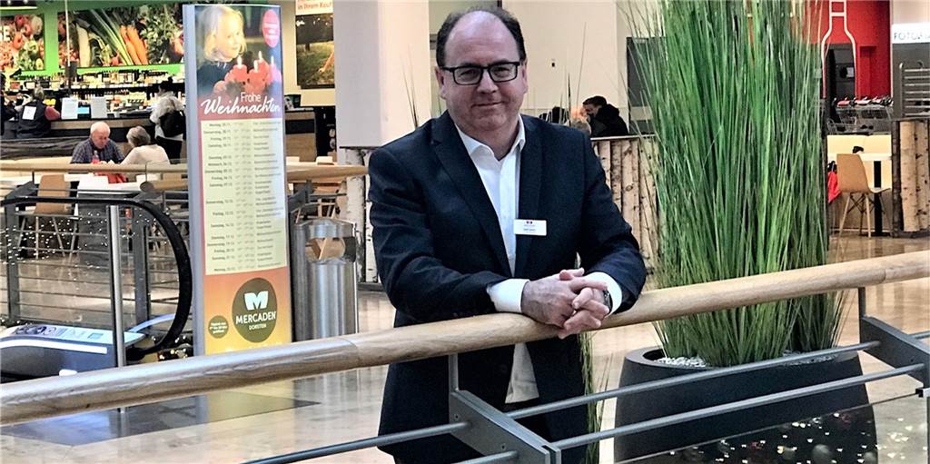 Neuer Centermanager der Mercaden in Dorsten bringt viel Erfahrung mit Neuer Centermanager der Mercaden in Dorsten bringt viel Erfahrung mit