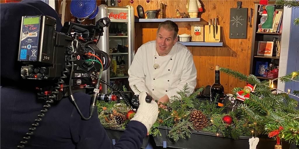 Andreas Hülsmann kocht in Thyssens Schloss und im Fernsehen Fernsehkoch Andreas Hülsmann