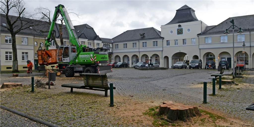 Die Zeiten des kahlen Brunnenplatzes in der Zechensiedlung von Dorsten sind bald vorbei Die Zeiten des kahlen Brunnenplatzes in der Zechensiedlung von Dorsten sind bald vorbei