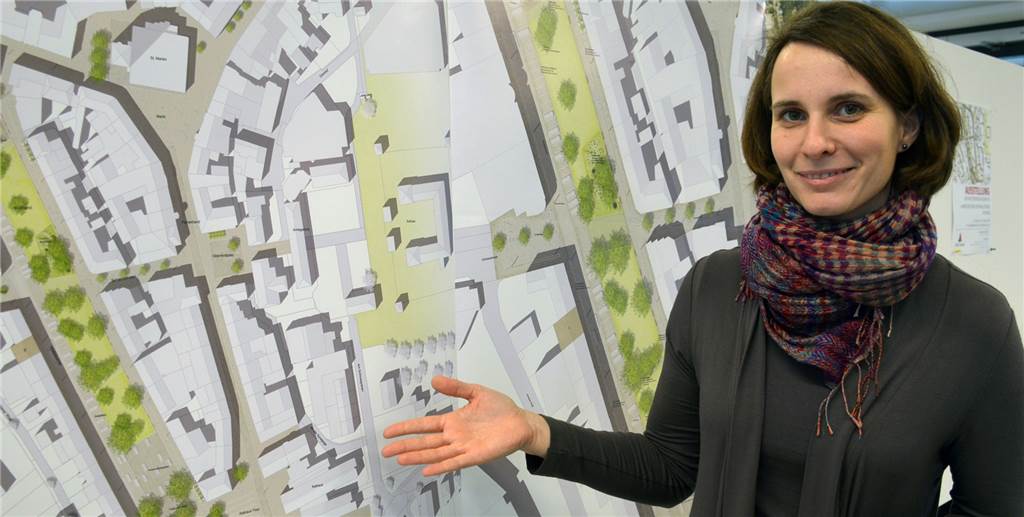 Vision für die Wallstraße: Tempo 7, weniger Parkplätze und mehr Grün Vision für die Wallstraße: Tempo 7, weniger Parkplätze und mehr Grün
