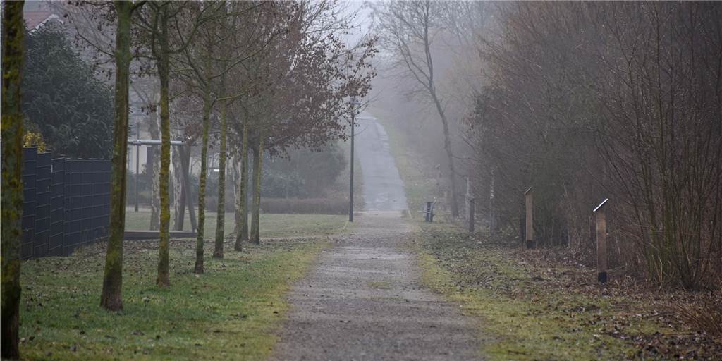 Vorschlag der Stadt: Eine beleuchtete Joggingstrecke an der Alten Fahrt Vorschlag der Stadt: Eine beleuchtete Joggingstrecke an der Alten Fahrt