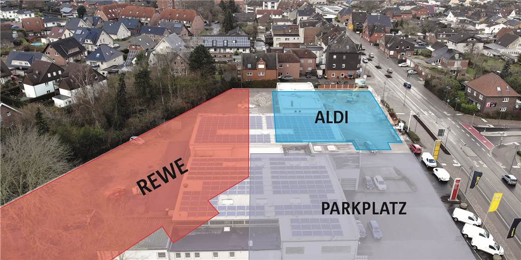 Start noch dieses Jahr: Zeitplan für Bau von Rewe und Aldi an der Kreisstraße