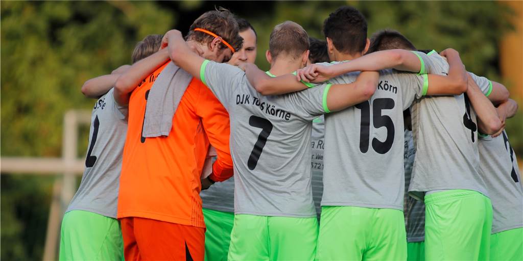 DJK TuS Körne und VFL Kemminghausen verfolgen in der Rückrunde ganz unterschiedliche Ziele DJK TuS Körne und VFL Kemminghausen verfolgen in der Rückrunde ganz unterschiedliche Ziele