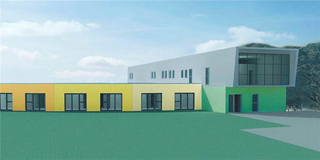 Nach Krisengespräch: Kinderhospiz Sonnenherz soll definitiv gebaut werden So soll das geplante Kinderhospiz der Grümer-Stiftung in an der Bockenfelder Straße in Westrich aussehen.