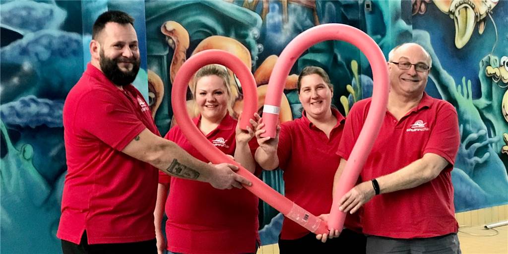 Das gab es noch nie: Kurse im Atlantis bereiten Kinder auf Wassergefahren vor Kurse für Wassersicherheit im Freizeitbad Atlantis in Dorsten