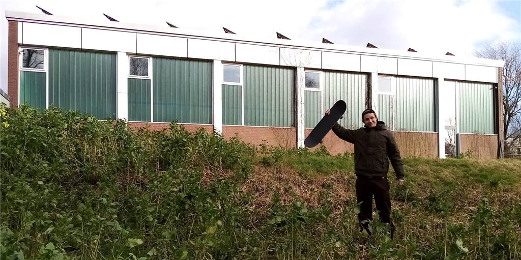 Skatepark am Jugendcampus: Jugendliche sollen ihre Ideen und Wünsche äußern Nick Elsing hat die Planung des Skateparks übernommen.
