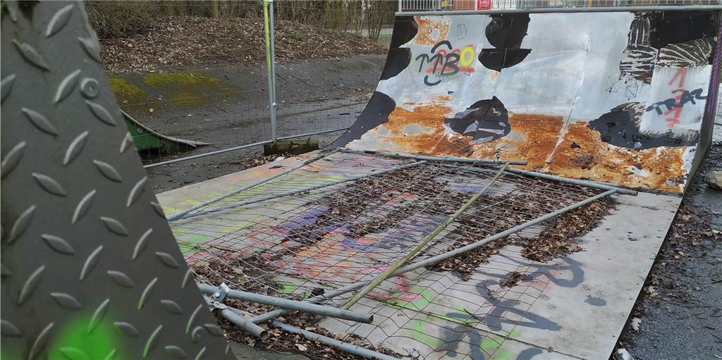 Skateanlage geht wieder an den Start - Stadt setzt auf ein neues Konzept Skateanlage Kirchhellen