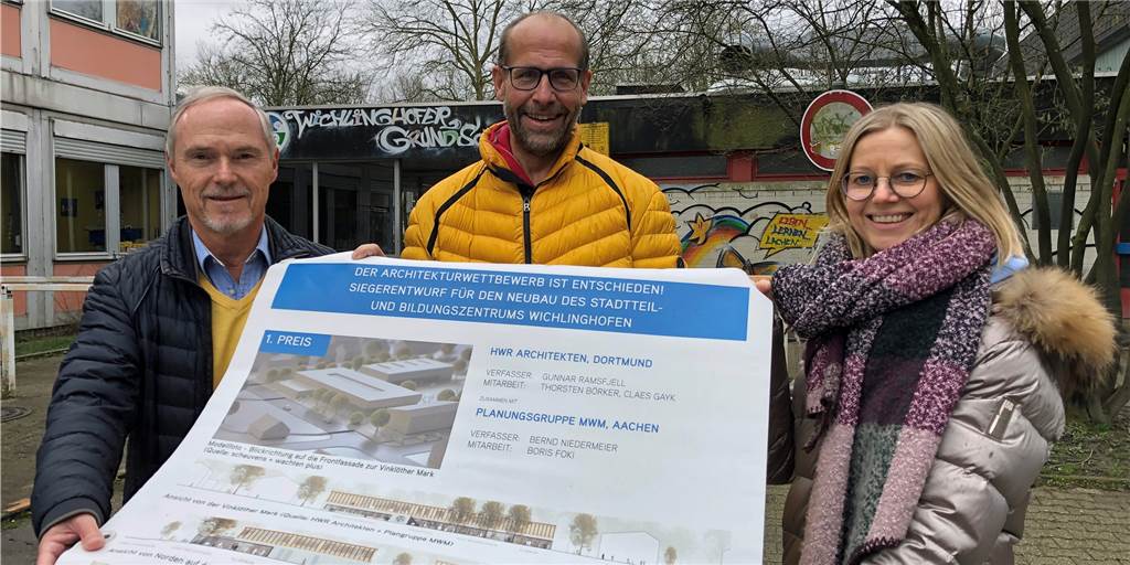 Ein kleiner Stadtteil bekommt ein komplett neues Zentrum Ein kleiner Stadtteil bekommt ein komplett neues Zentrum