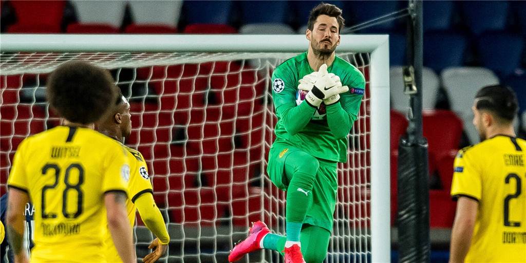 Nur BVB-Torhüter Bürki erreicht in Paris Normalform - Hakimi stümperhaft beim 0:1 Nur BVB-Torhüter Bürki erreicht in Paris Normalform - Hakimi stümperhaft beim 0:1