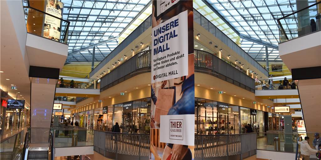 Welche Geschäfte müssen schließen? Thier-Galerie, Ikea und Co. rätseln über Coronavirus-Erlass Präventionsmaßnahmen in der Thier-Galerie.