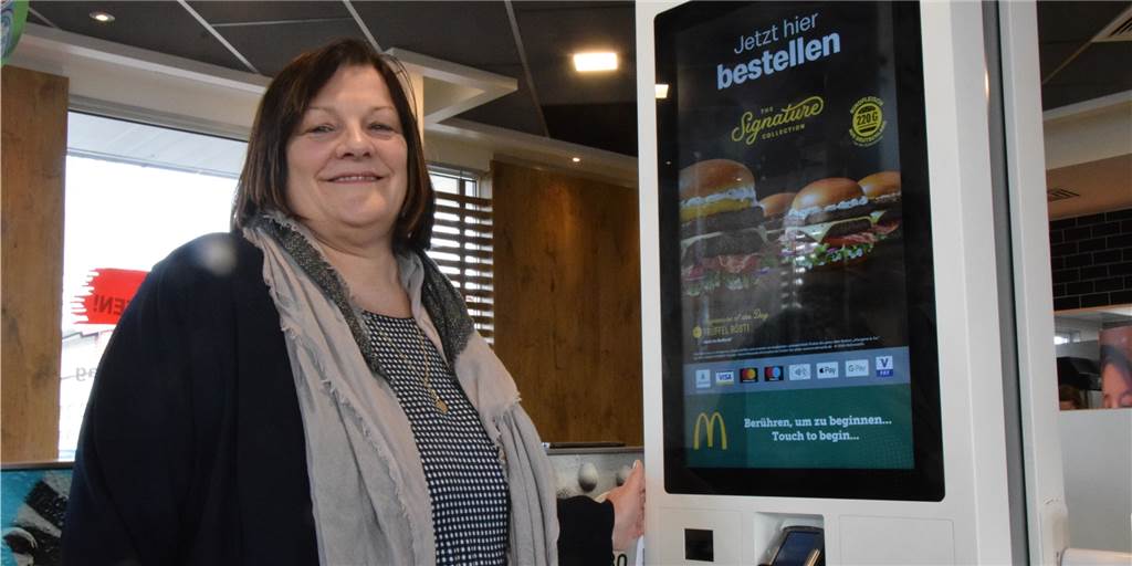 Überraschung bei McDonald´s in Ahaus: Touchscreen-Nutzung hat sich seit Corona-Ausbruch erhöht Überraschung bei McDonald´s in Ahaus: Touchscreen-Nutzung hat sich seit Corona-Ausbruch erhöht