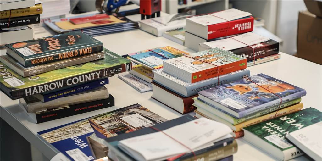 Hörder Buchhandlung in der Corona-Krise: „Bestellungen schnellen nach oben“ Die Buchhandlung Transfer hat trotz Corona-Schließung alle Hände voll zu tun.