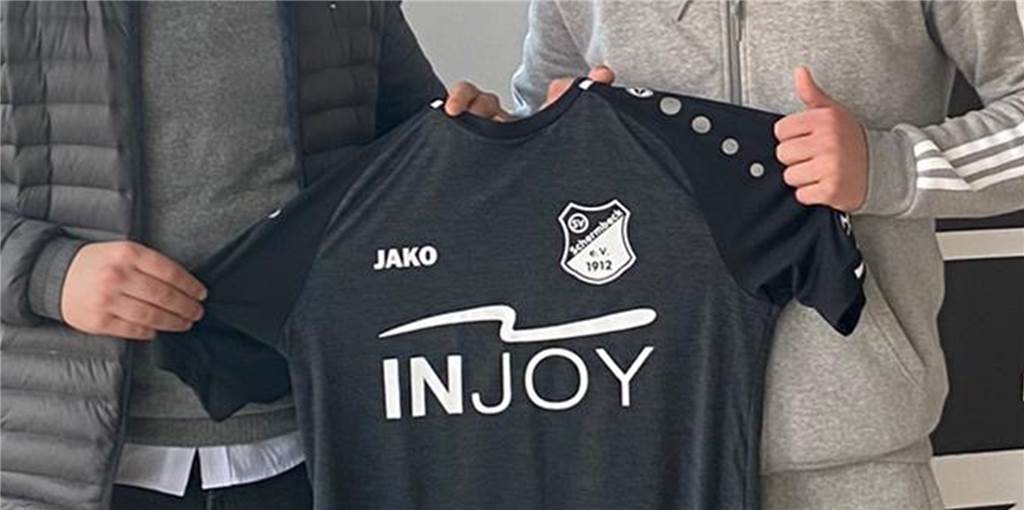 SV Schermbeck präsentiert einen neuen Stürmer Trikot SV Schermbeck