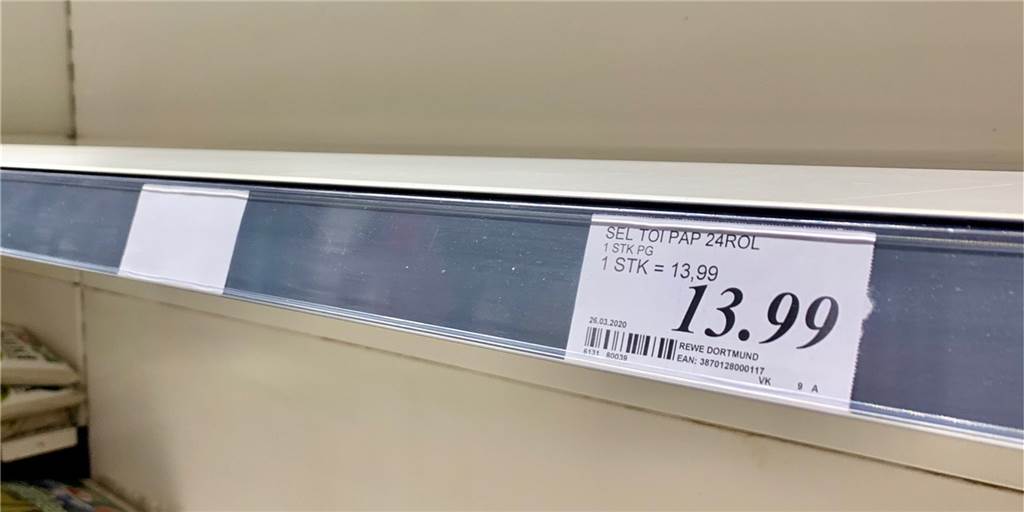 Corona-Krise: Bürger klagen über Wucherpreise beim Klopapier