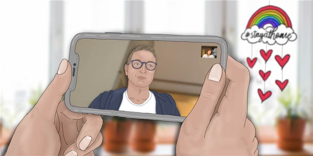 Corona-Krise: Wir sollten auch das Gute im Schlechten sehen Wenn auch nicht physisch, aber mithilfe von Handy und Telefon rücken die Dortmunder näher zusammen.
