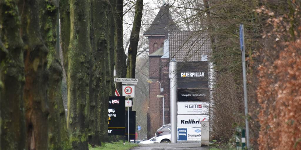 Caterpillar-Schließung in Lünen: Aussage zum Zeitplan bleibt vage Das Caterpillar-Werk an der Hüttenstraße: Wann genau hier Ende ist, steht noch nicht fest.
