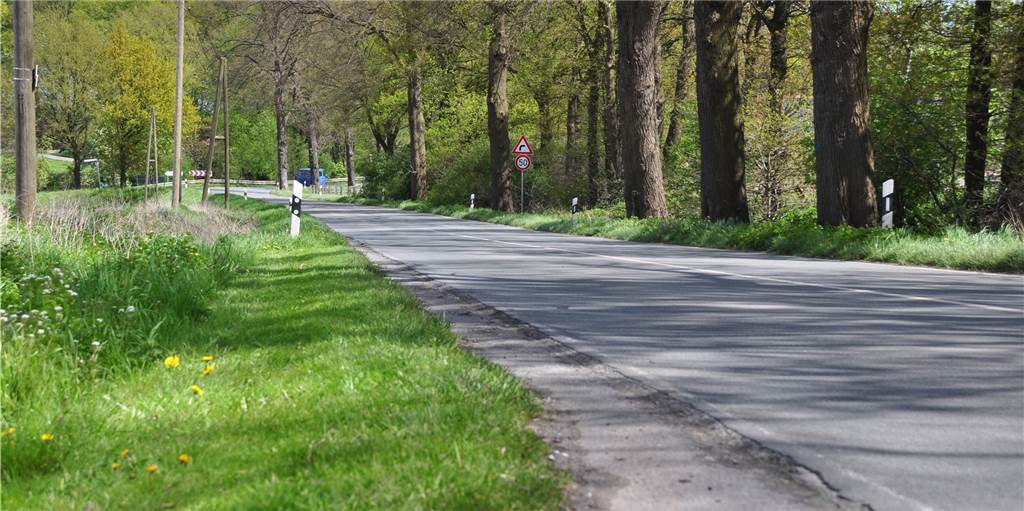 Der Radweg nach Gahlen wird in diesem Jahr nicht mehr fertig Gahlener Straße