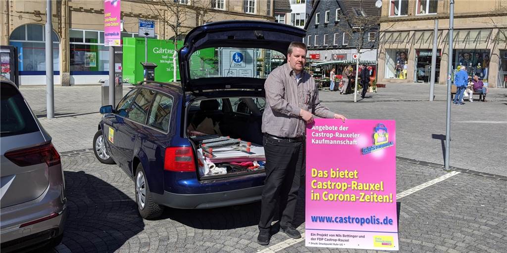Helfen Castropolis und die Casconcept-Hotline den Einzelhändlern? Zur Zeit ist die Castroper Altstadt wie leer gefegt. Die CasConcept- Hotline und Castropolis sollen Geschäftstreibende in der Corona-Krise unterstützen.