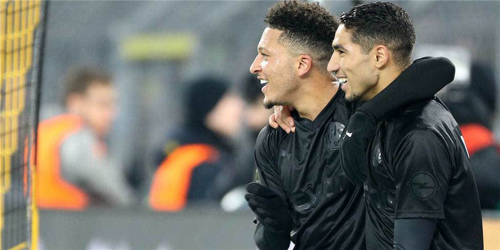BVB-Leistungsdaten: Sancho vor Lewandowski - Hakimis einsamer Rekord BVB-Leistungsdaten: Sancho vor Lewandowski - Hakimis einsamer Rekord